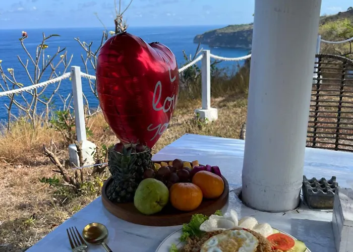 Villa Tropical Glamping Nusa Penida - Private Romantic Seaside Diamond
